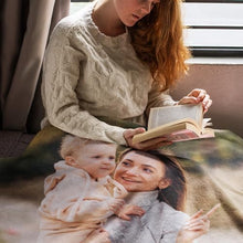 Personalised Photo Blanket, Customised Blanket with Pictures, Soft & Cosy Custom Blanket for Adults & Kids, Thoughtful Gifts for Mum, Dad, Best Friend, Boyfriend, or Girlfriend - Media Replication