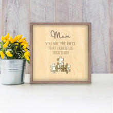 Personalized Family Puzzle Piece Sign - Media Replication