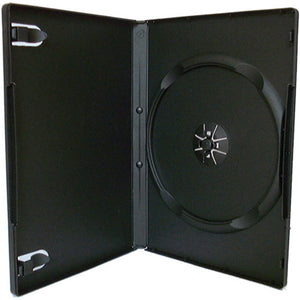 14mm Single DVD Case Black - Media Replication