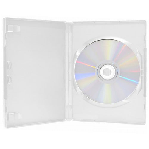 14mm Single DVD Case Clear - Media Replication