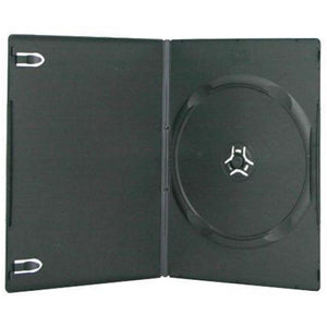 7mm Single Slimline DVD Case Black - Media Replication