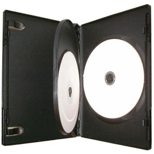 14mm 3 Way DVD Case Black - Media Replication
