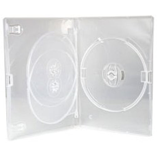 14mm 3 Way DVD Case Clear - Media Replication