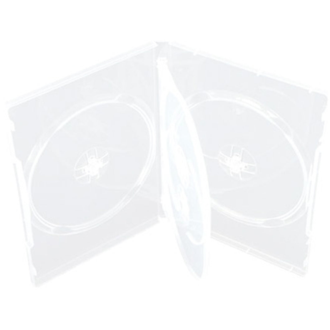 14mm 4 Way DVD Case Clear - Media Replication