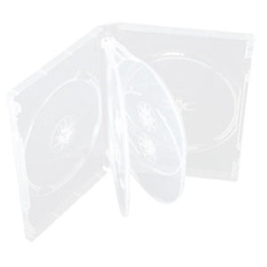 14mm 6 Way DVD Case Clear - Media Replication