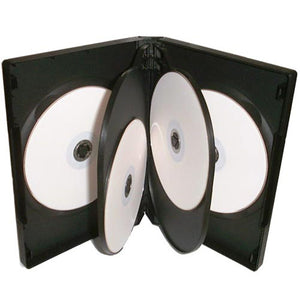 22mm 5 Way DVD Case Black - Media Replication