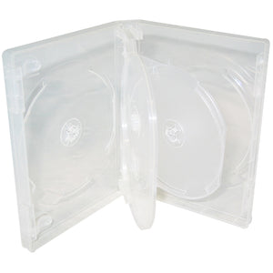 27mm 6 Way DVD Case Clear - Media Replication