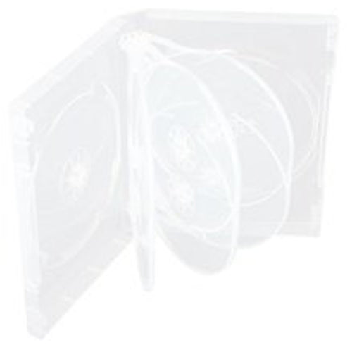 27mm 8 Way DVD Case Clear - Media Replication