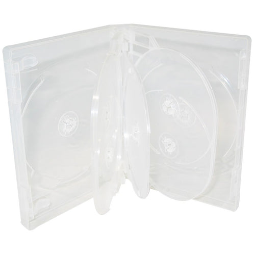 36mm 9 Way DVD Case Clear - Media Replication