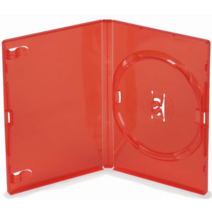 Genuine Amaray Single DVD Case Red - Media Replication