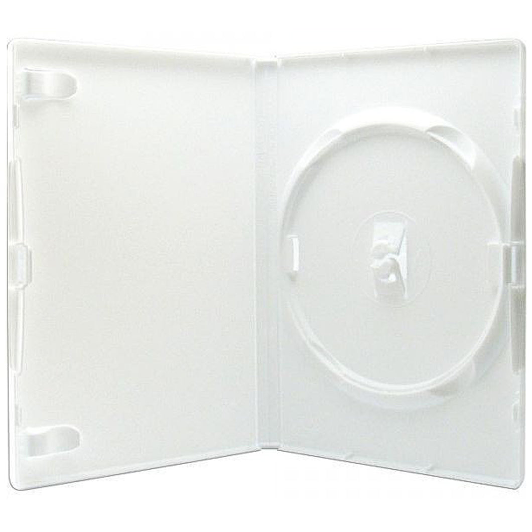 Genuine Amaray Single DVD Case White - Media Replication