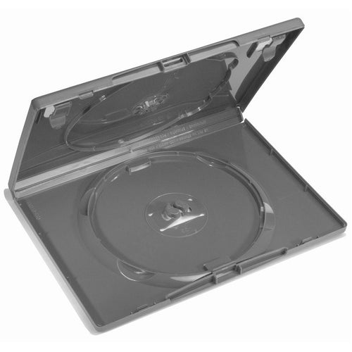 Genuine Amaray Double DVD Case Black - Media Replication