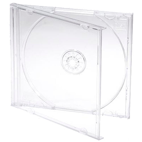 10.4mm Single Jewel CD Case Clear Tray - Media Replication