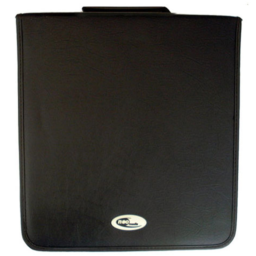 Neo Media 240 Capacity CD Storage Ring Binder Wallet Leather - Media Replication