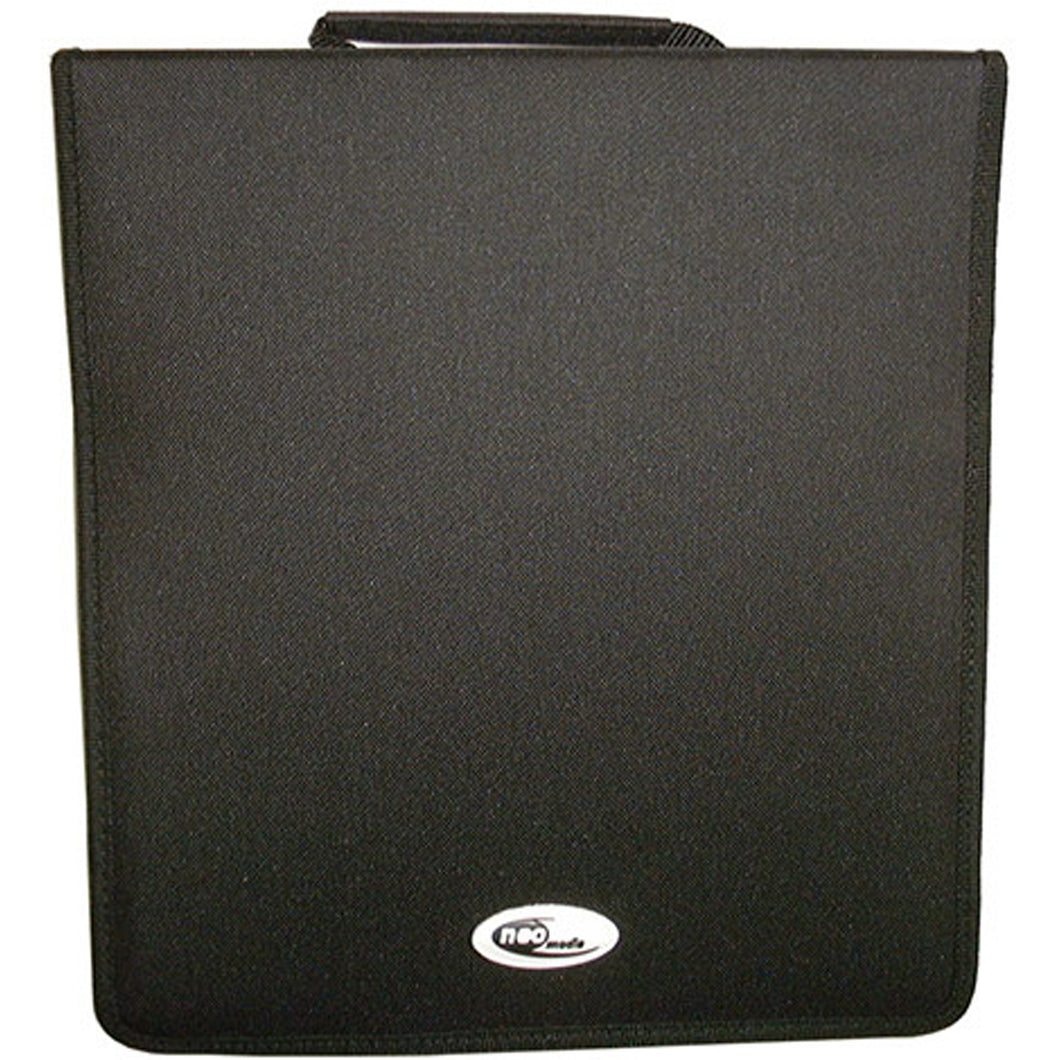 Neo Media 240 Capacity CD Storage Ring Binder Wallet Nylon - Media Replication