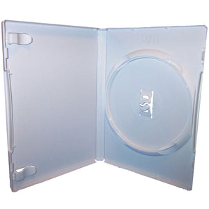 Nintendo Wii Replacement Game Case White - Media Replication
