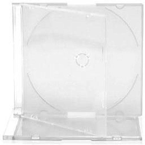 5.2mm Single Slimline Jewel CD Case Clear Tray - Media Replication