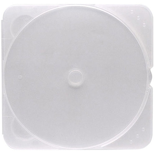 Single Square Clam Shell CD Case Clear - Media Replication