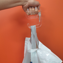 Hands Free Off Door Handle Opener Keyring 6mm Support The NHS Perspex Clear